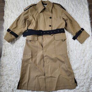 3.1 Phillip Lim Double-Breasted Trench Coat with Contrast Lining